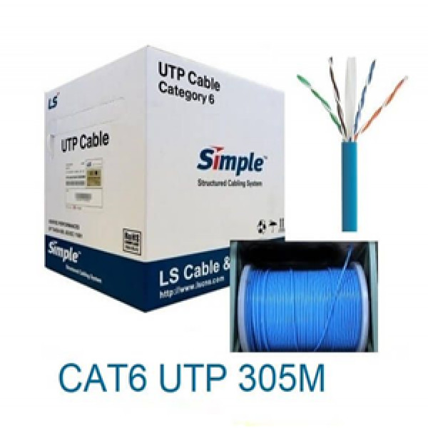 Cáp CAT6 LSCable UTP-G-C6G-E1VN-X 0.5X004P/BL